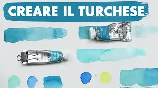 Come creare i turchesi 🎨 Teoria del colore
