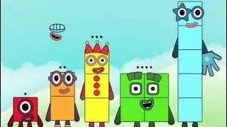 Number block family|Learn to count from 1 to 10 with funny movements