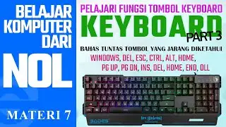 Fungsi tombol keyboard ini keren banget tapi jarang yang tahu | Belajar Komputer dari NOL