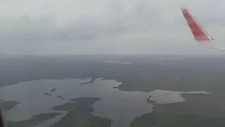 Прибытие в аэропорт Мурманска ULMM (MMK) на Airbus A320neo RW31! Снижение и проход через облачность!