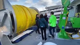 Spill response boat. Vancouver boat show 2020