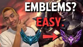 You're Playing Around Emblems WRONG | Road to Masters