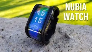 Smartwatch With Curved Flexible Display - Nubia Watch - That’s Cool