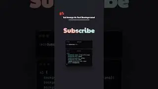 #1 - Set Image As Text Using CSS 