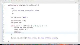 Java Loops, For-Loop, While-Loop, While-Loop, Do-While-Loop, etc