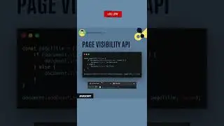 Javascript, Page Visibility API 