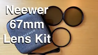 Neewer 67mm Lens Kit with Optical Glass - Unboxing