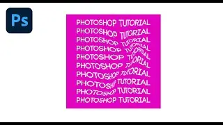 How To Create Warp Text Effect in Photoshop | Photoshop Tutorial!