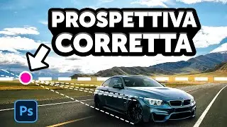 FOTOMONTAGGI perfetti con la PROSPETTIVA | Tutorial Photoshop