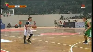 Todd o'Brain dunk against Tunis