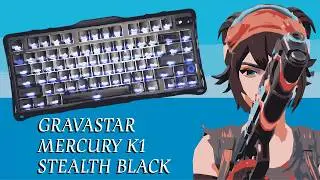 GRAVASTAR MERCURY K1 STEALTH BLACK UNBOXING ASMR +  FORTNITE GAMEPLAY ASMR | 240FPS | 1V1V1 CREATIVE