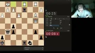 Lichess Блиц 3+2  шахматы в ночи