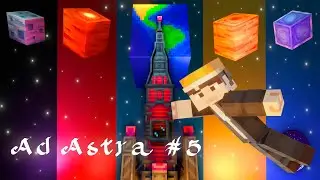 Космос в Майнкрафт // Ad Astra Альфа Цетавра // Minecraft Mods // Обзор Мода №5