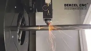 Automatic Loading Metal Tube & Pipe High Power Laser Cutting Machine