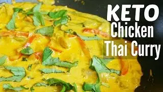 Thai Red Curry | Low Carb Chicken Thai Curry KETO Recipe