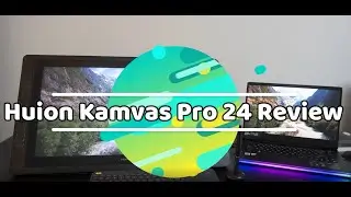 Huion Kamvas Pro 24 Review by mzzyarts