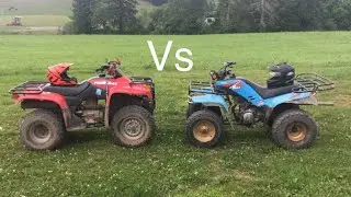 99 Fourtrax vs 86 Moto 4