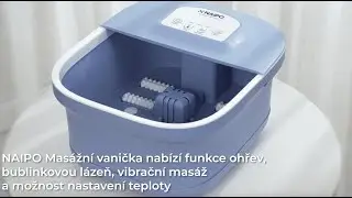 NAIPO – masážní vanička na nohy NPFT SPA01 👣