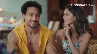 Tiger Shroff with Ananya Panday | 2nd TVC Ad | Lionsgate play