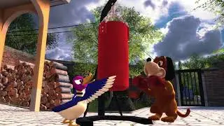 Punch This Punching Bag, Dog!