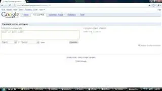 Convert from one language to another with Google