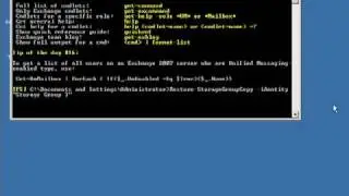 Exchange Server 2007 - LCR Configuration - Part 6 of 8 Recover Storage Group using LCR Copy