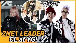 CL spotted at YG; Bigbang G-Dragon & Top's song plagiarized by a 5th Gen Boygroup TWS?!