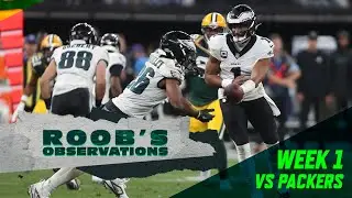 Roob's Observations: Two positives and a negative from Eagles' Week 1 victory over Packers
