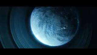 Ice planet in blender photoshop (concept art timelapse)