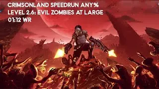 Crimsonland Speedrun Any%/No Hit Level 2.6: Evil Zombies At Large 