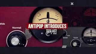 Antipop Studio TeslaST stereo manipulator plugin VST, AU, AAX