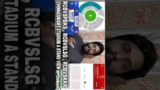 ipl 2024 rcb chinnaswamy stadium | ipl 2024 chinnaswamy stadium stands view 
