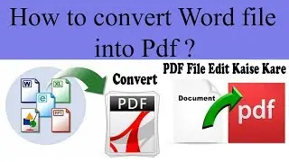 How to Convert Any PDF into Editable Word,Excel & PPT Documents[ Convert PDF 2 Word]