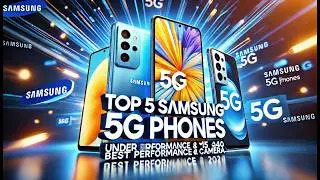 Top 5 Best Samsung 5G Phones Under ₹15,000 | Best Performance & Camera! (2024)