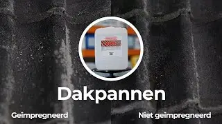 Impregneren van dakpannen | 123impregneer.nl