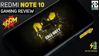 Redmi NOTE 10 Gaming Review MALAYALAM | 3 Games TESTED