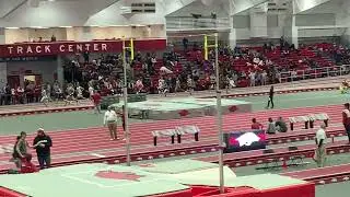 Getting a PR in the 800m 2024 indoor track season 2:07