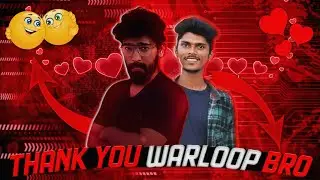Thanks Warloop Bro...