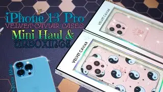 iPhone 13 Pro Velvet Caviar Cases Mini Haul & Unboxings