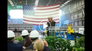 Nextracker American Manufacturing event - US Energy Secretary Granholm in Pittsburgh with BCI