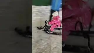 катаемся на снегоходах #самара #юмор #детимодели #family #baby #дети #love #россия