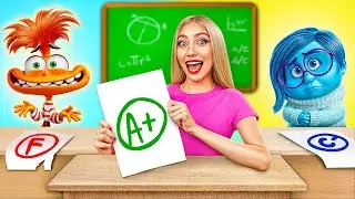 Wenn Emotionen mich in der Schule regieren | Alles steht Kopf 2 im echten Leben Multi DO Challenge
