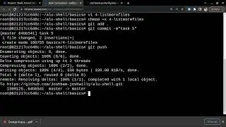 Basic Shell Tasks Debugged: Part 1