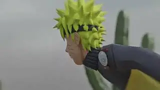 Naruto Shadow Clone fight Blender Animation short preview