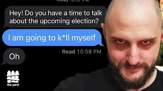 Slime ruins a spam caller's night