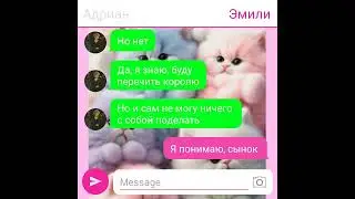Переписка Леди Баг и Супер Кот 