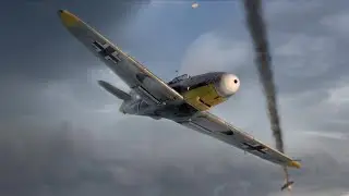 Ил-2 Штурмовик Битва за Москву JG52 BF-109F4 Замес возле филда | 1440p 60fps | RTX 3080