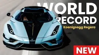 KOENIGSEGG Regera | 0-400-0 km/h - NEW WORLD RECORD.