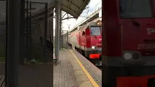 Поезд 2ТЭ25КМ-0289 следует резервом #поезда #ржд