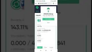 ORION Staking Airdrop on Terra Station - Claim and Undelegate LUNA